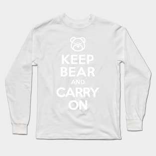 Keep Bear and Carry On Long Sleeve T-Shirt